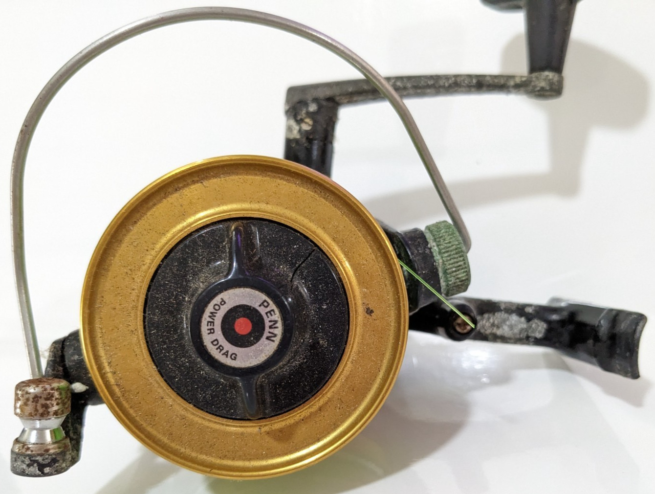 Penn 7500ss Spinning Reel Saltwater Surf Looks Rough but Works Great USA Made