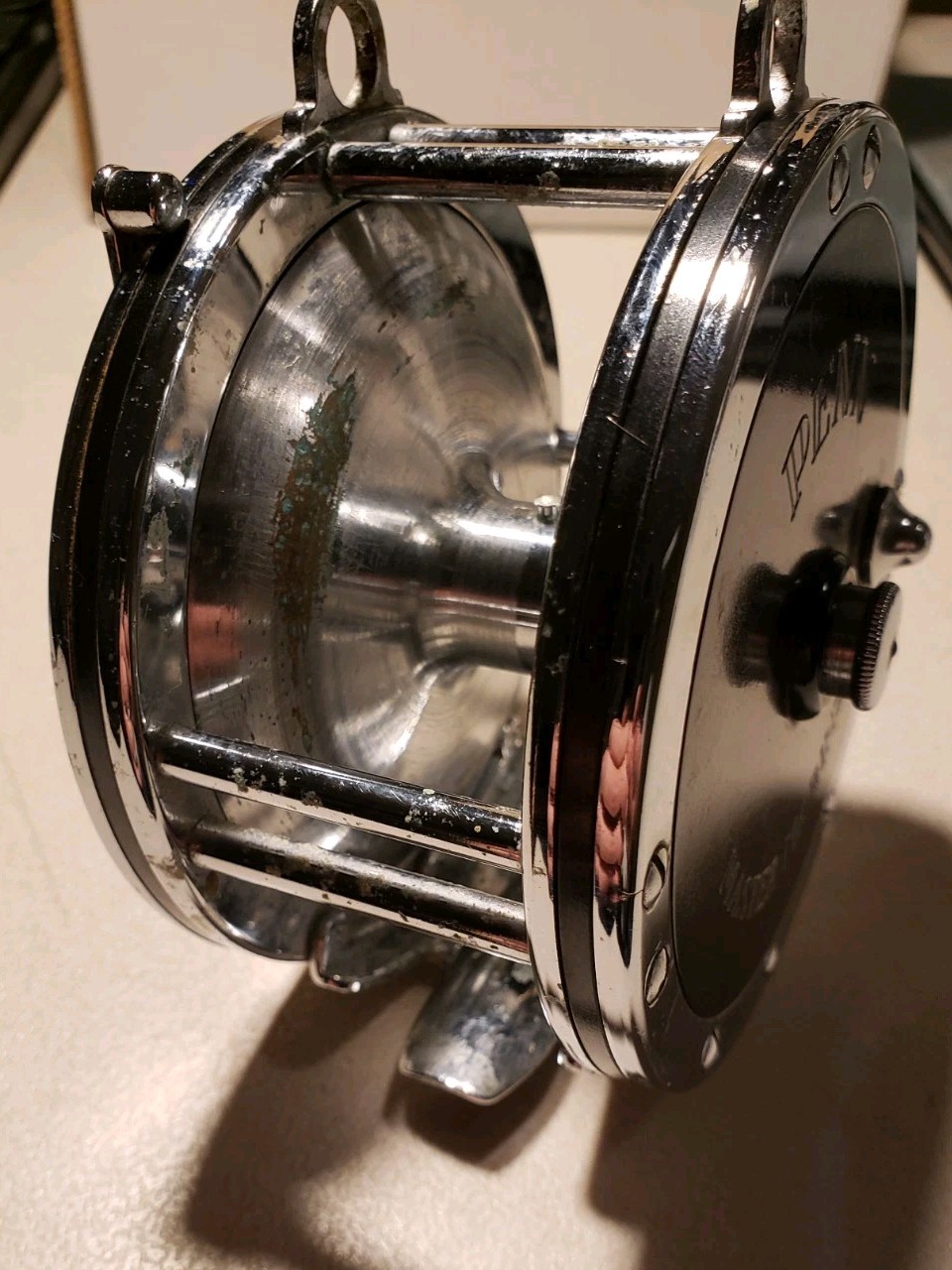 Vintage Penn Master Mariner No 349 Trolling Reel Works Great