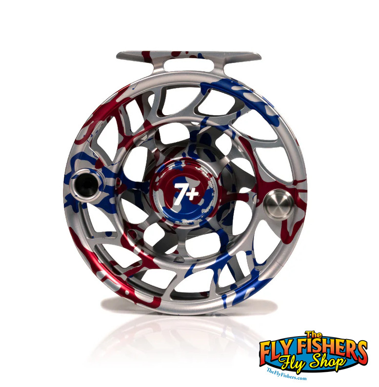 Hatch Iconic 7 Plus Large Arbor USA Camo 7-9wt Fly Fishing Reel NEW