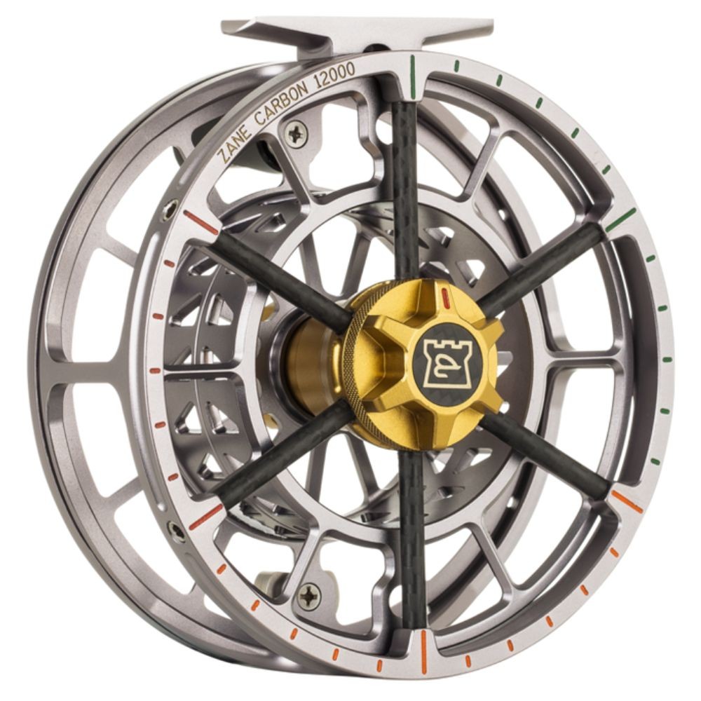 HARDY Fly Fishing Reel ZANE Carbon Gun Metal 6000