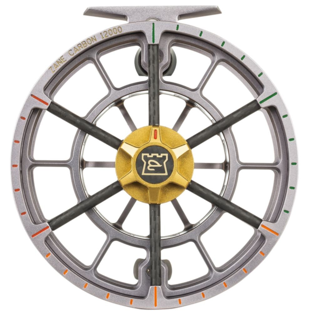 HARDY Fly Fishing Reel ZANE Carbon Gun Metal 6000