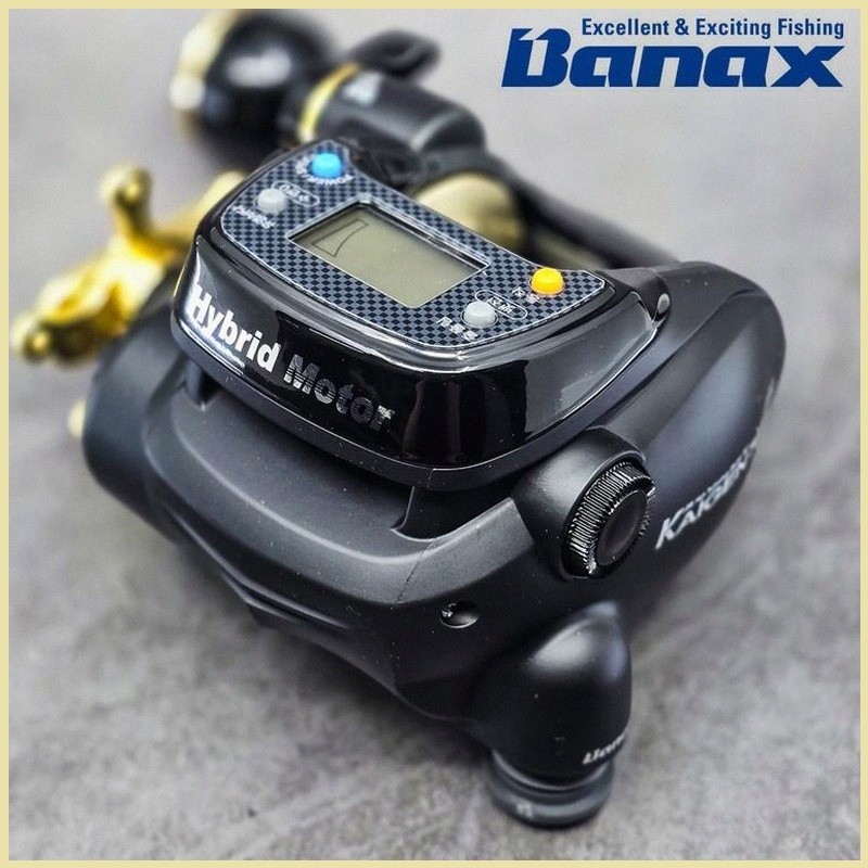 BANAX KAIGEN 7000BM Electric Reel 132lb Power Drag Black / Genuine / Express