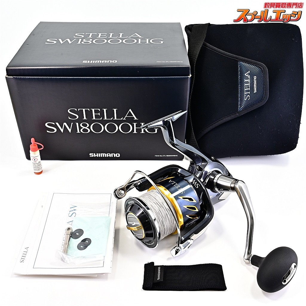 【Mint】SHIMANO 13 STELLA SW18000HG Spinning Reel Saltwater From Japan #522