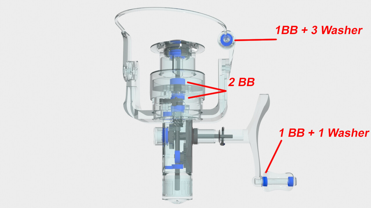 TUNE KIT FOR DAIWA BLAST ’13 ’16