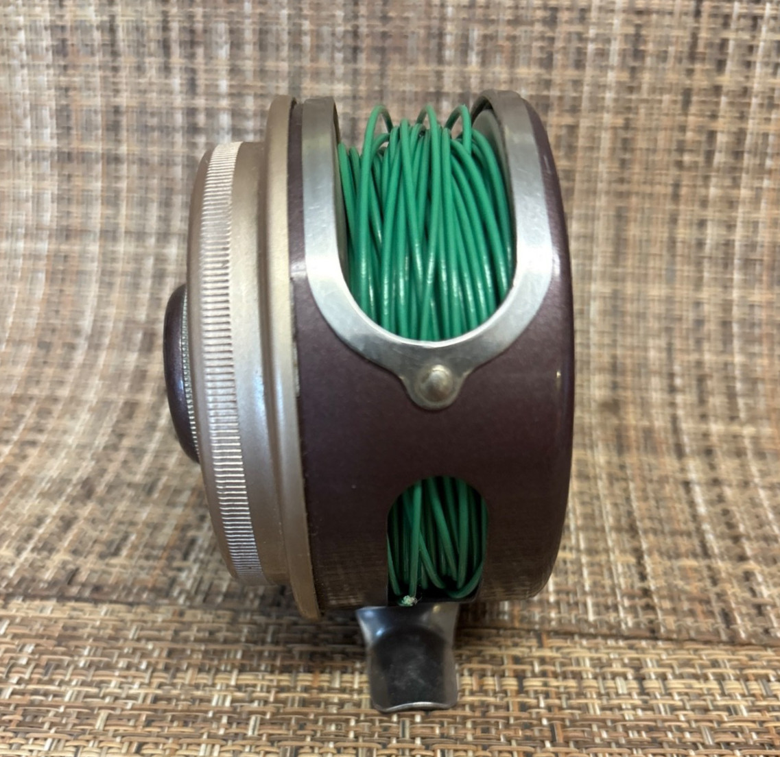 Vintage Shakespeare 1824 OK Automatic Fly Reel in Original Box Fishing