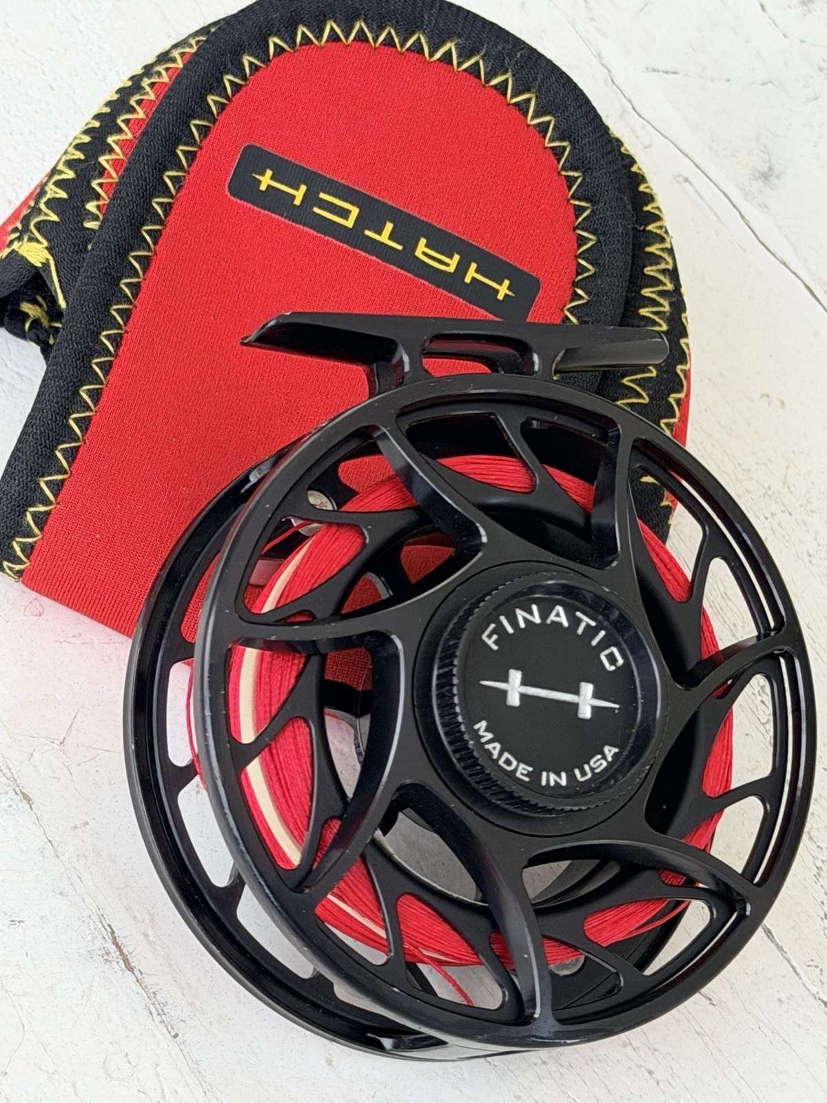 **BEAUTIFUL** 🔥~HATCH~ FINATIC 5+ 5/6/7wt Fly Reel🔥~LEGENDARY~🔥