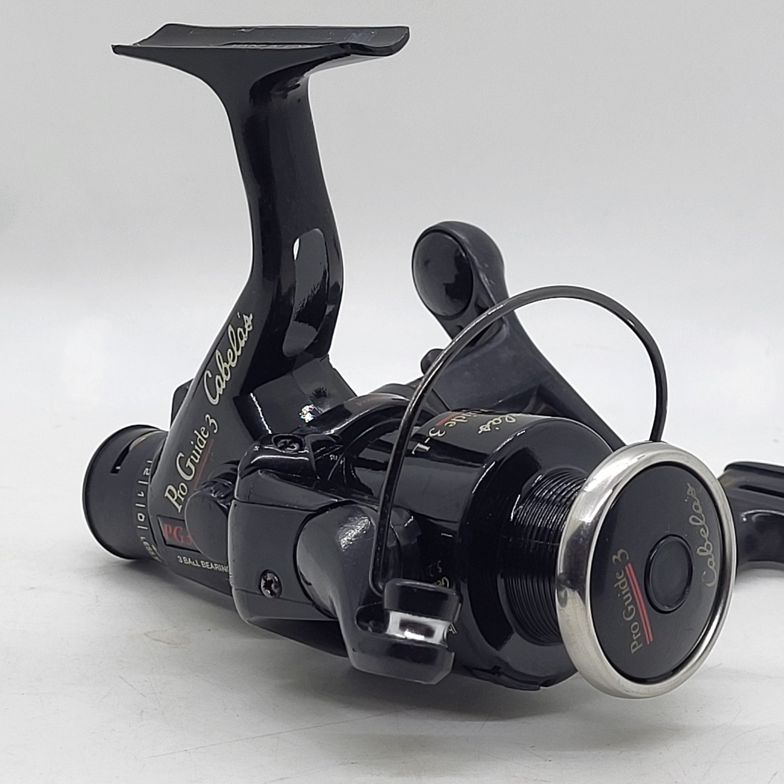 CABELA’S Pro Guide 3, PG3-L Open Face Spinning Fishing Reel, Near Mint Condition