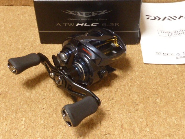 Daiwa 21 STEEZ A TW HLC 6.3R Right Handed Baitcasting Reel New in Box