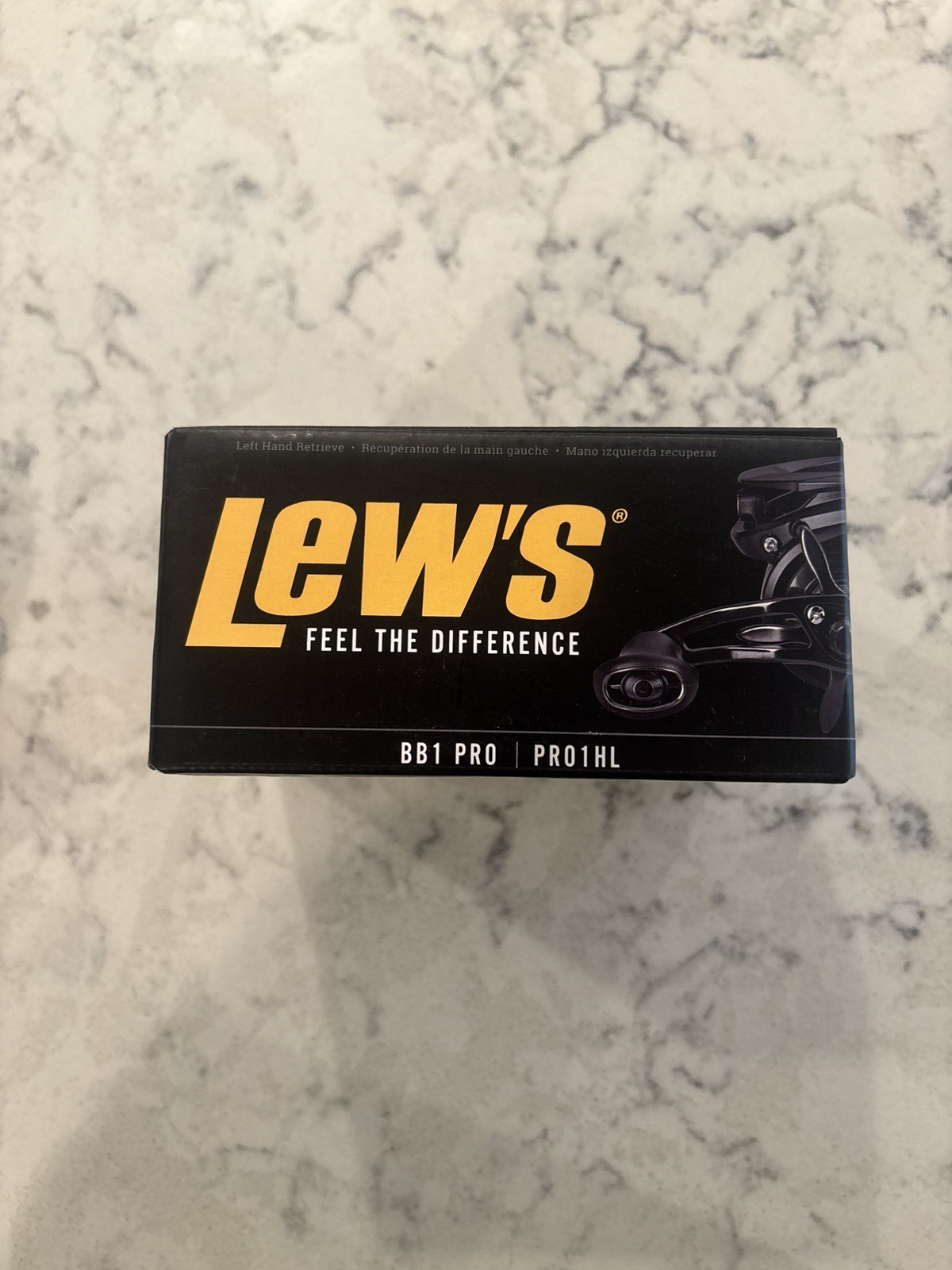 Lews BB1 PRO Bait-casting Reel, 6.2:1, Left Hand Retrieve, Brand New In Box!