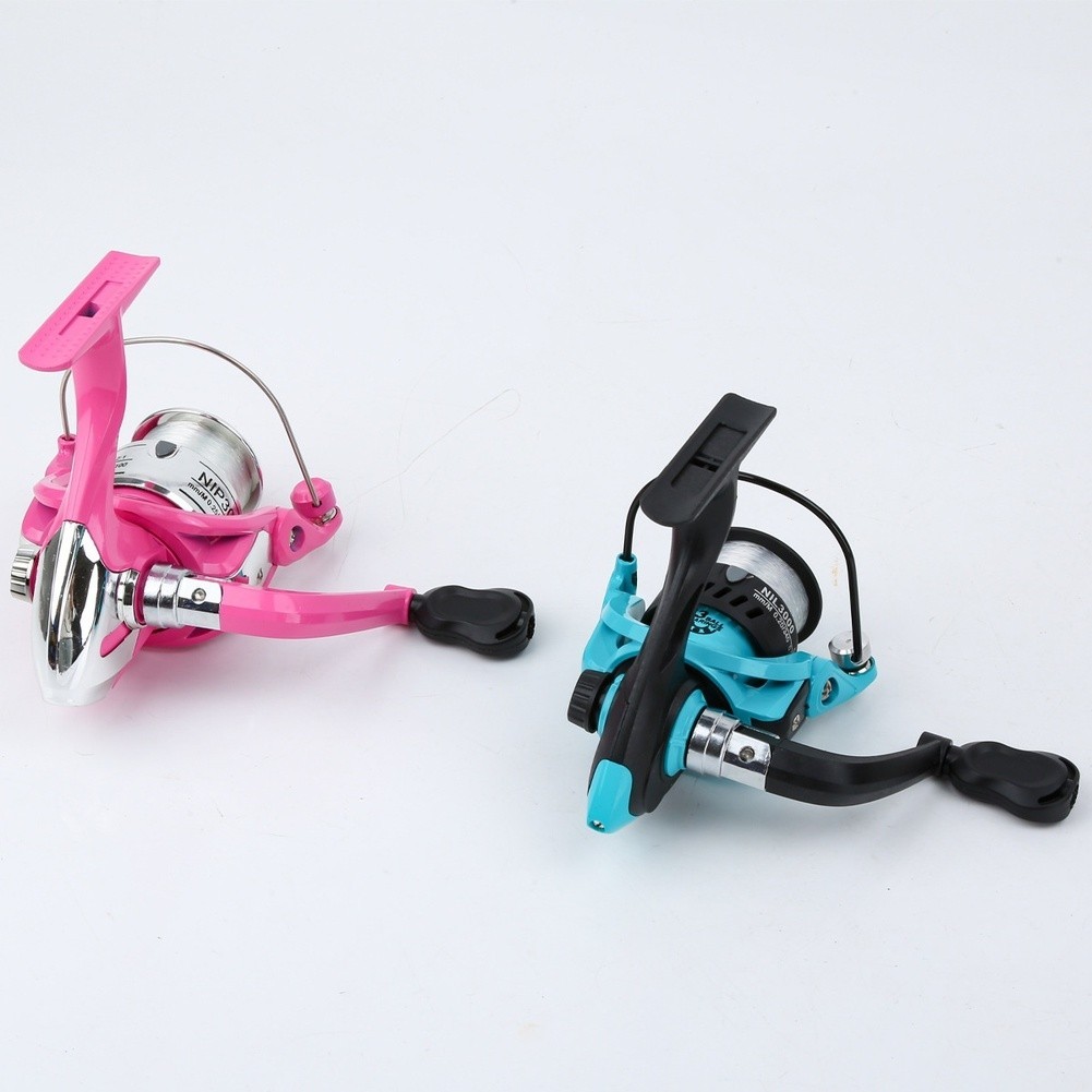 High Efficiency Reel Folding Handle Smooth Bearing Strong Brake System