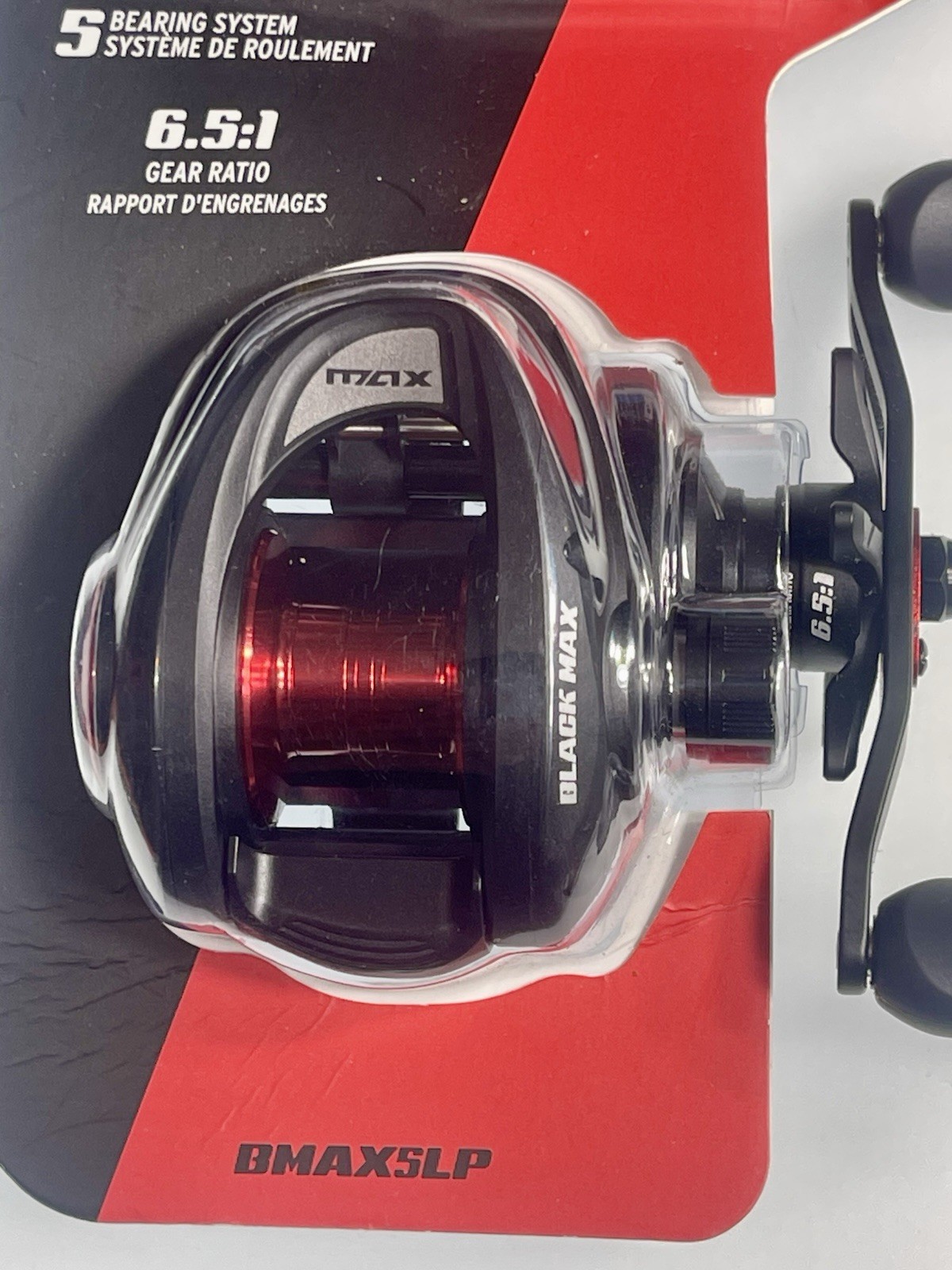 Abu Garcia Black Max 5 Bearing System Fishing Reel BMAX5LP