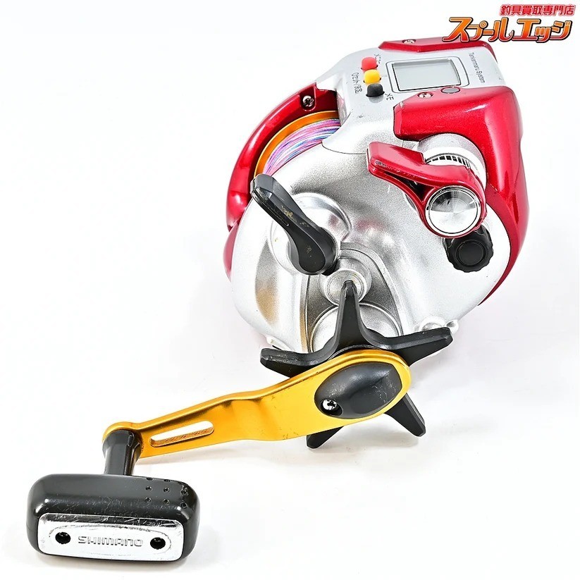 Shimano 08 Plays 3000 dendou maru 12v Electric Reel W/ genuine cable made japan