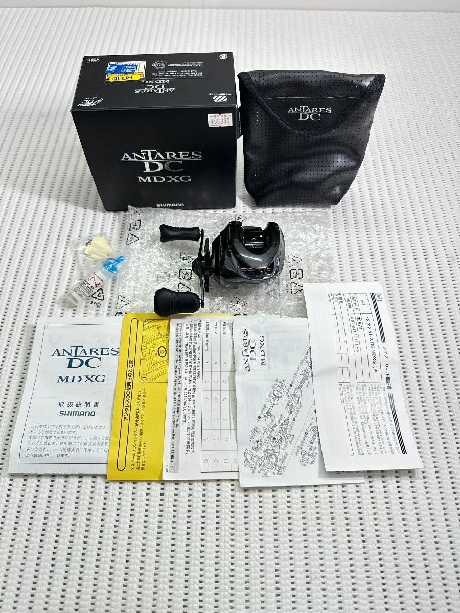 2018 Shimano Antares DC MD XG 7.8:1 Gear BaitCasting Reel #0007