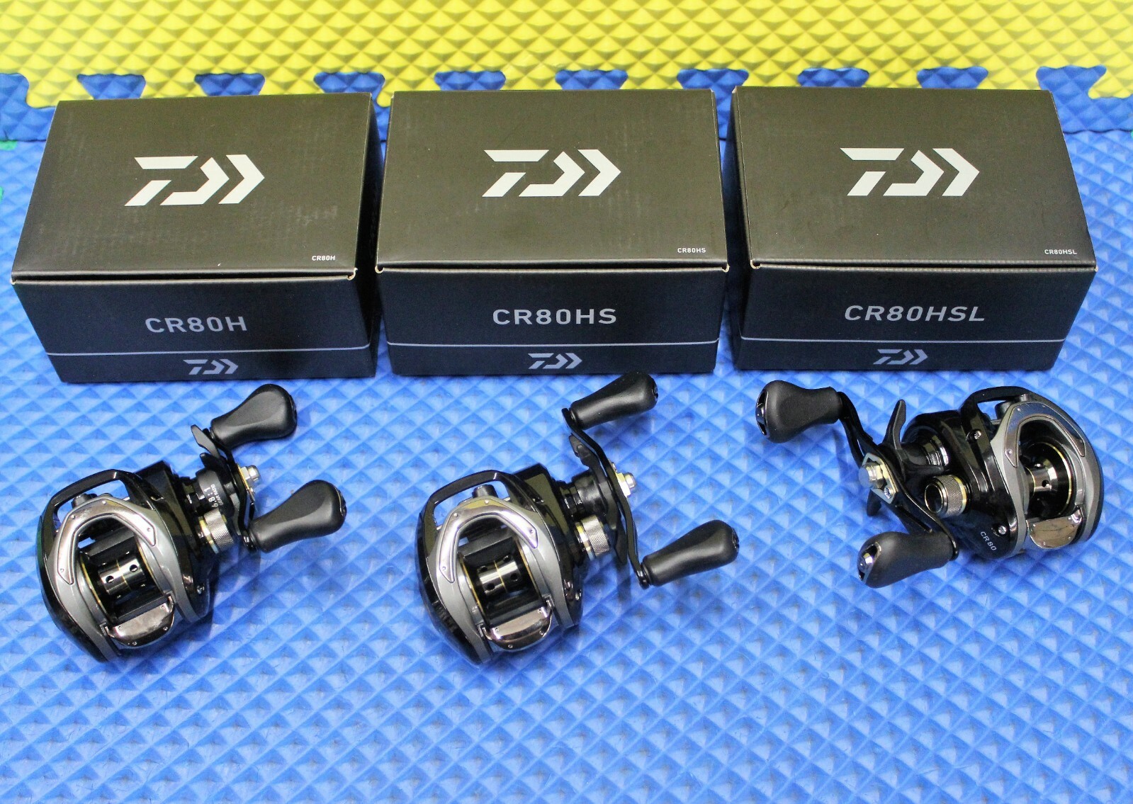Daiwa Baitcast Carbon Resin Frame Casting Reels CR80H CHOOSE YOUR MODEL!