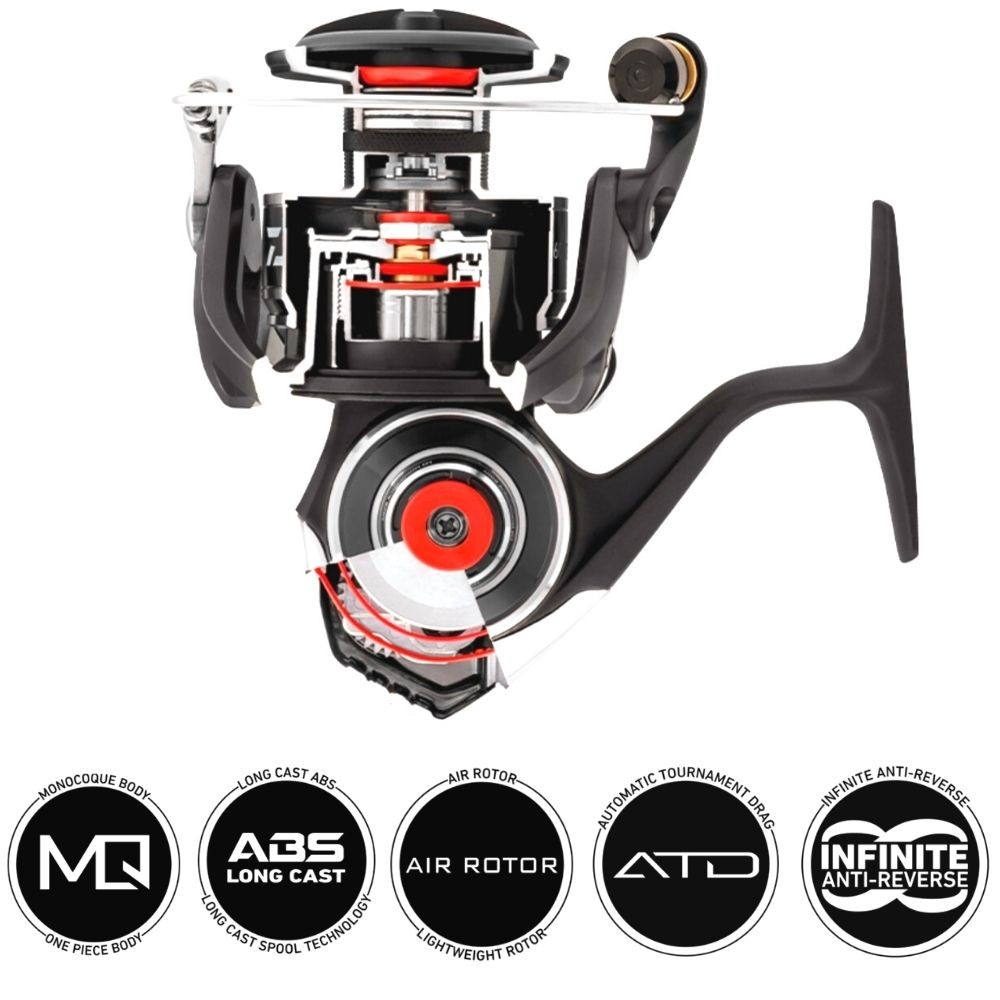 DAIWA Ultimate Aluminium Body Spinning Reel BG MONOCOQUE 2500D-H