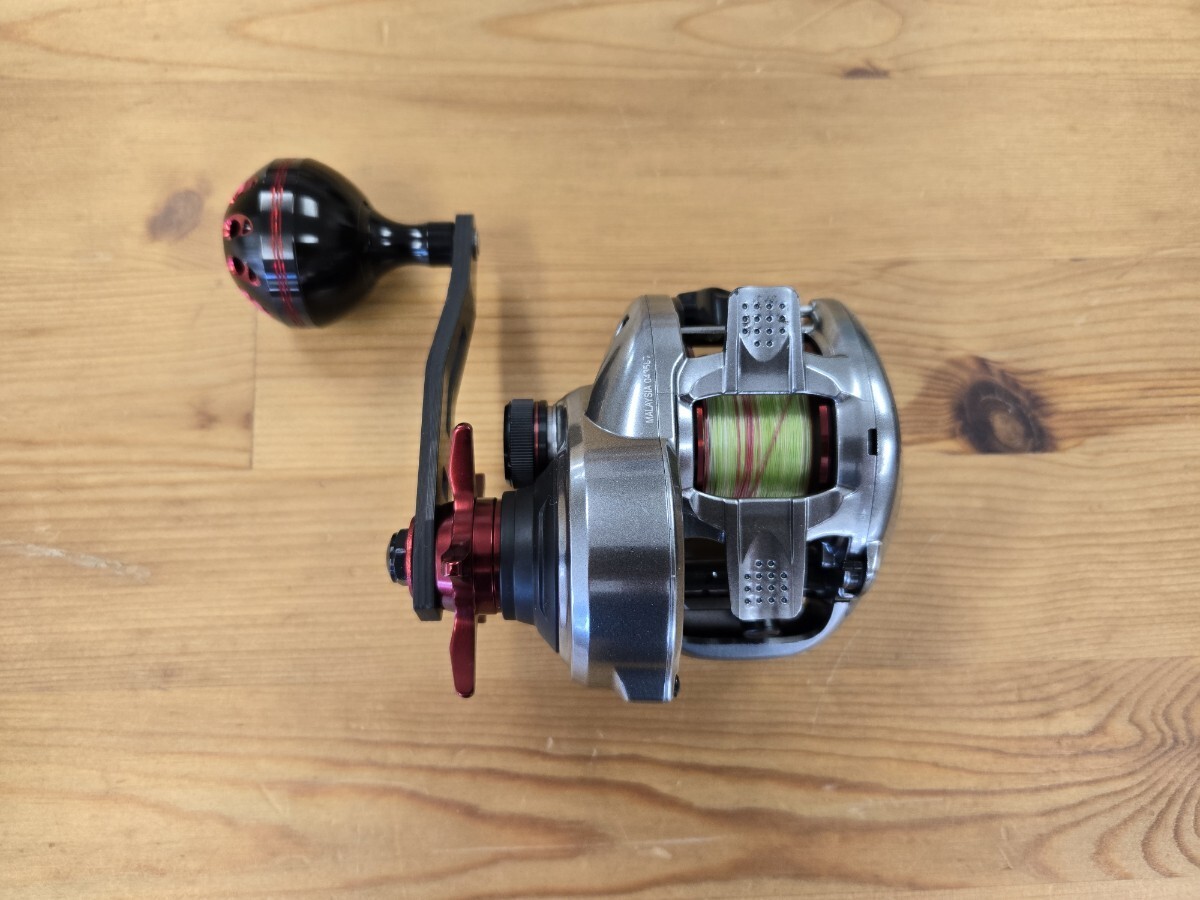 SHIMANO 21 Scorpion MD 301XG Left with GOMEXUS Custom Handle Set