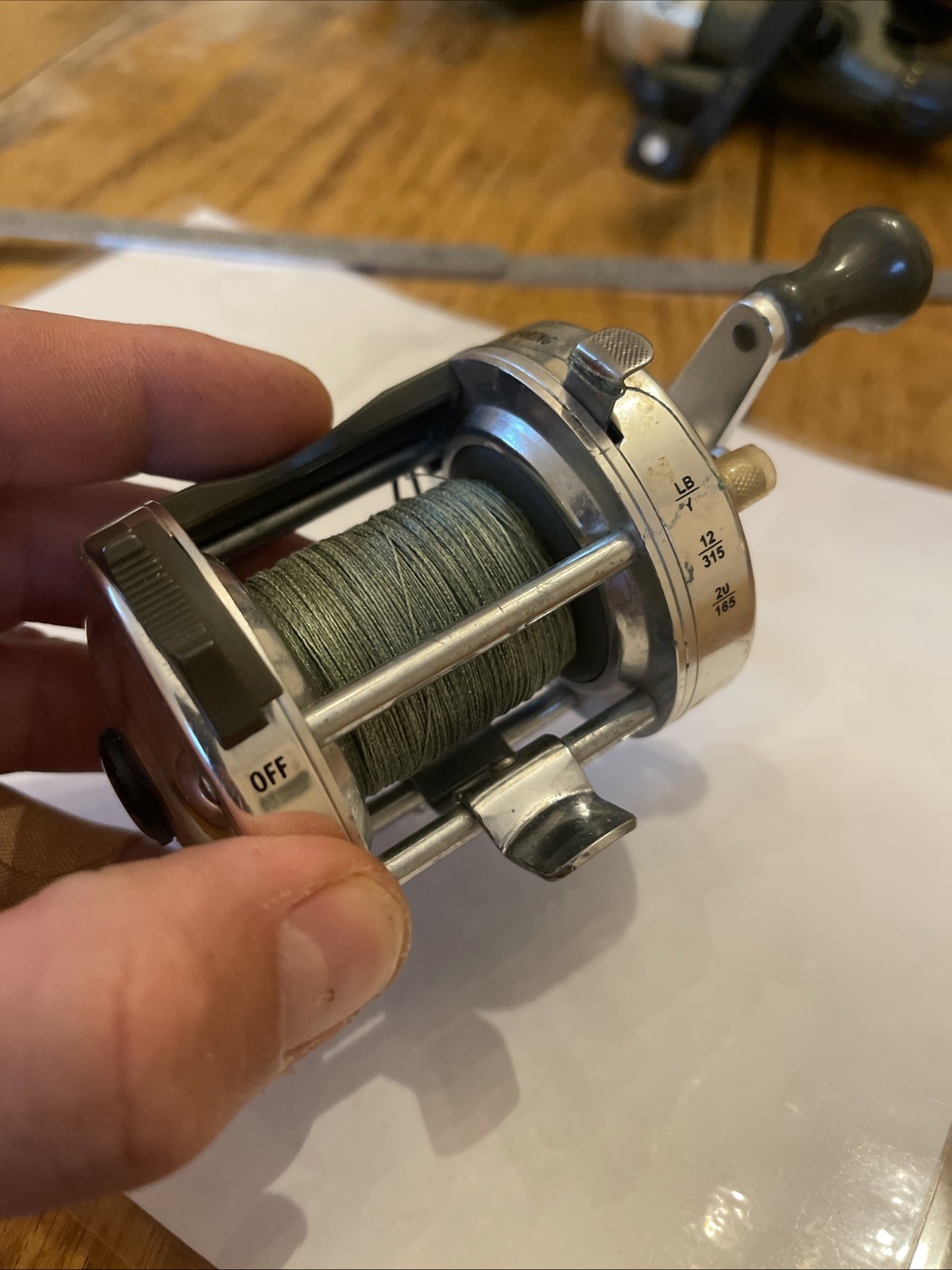 Fishing Reel Shakespeare SKP2000S Baitcasting Missing Piece See Pic