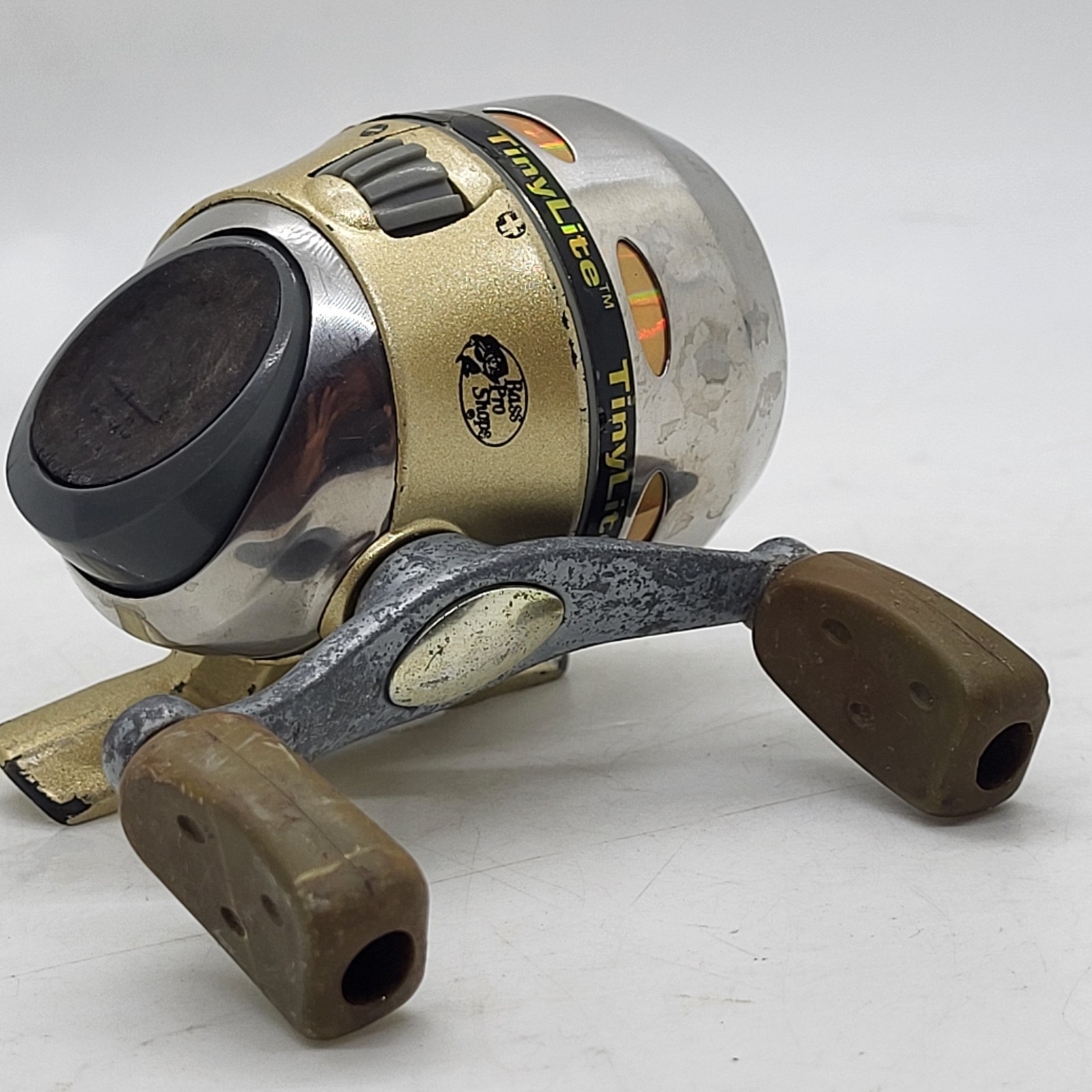 Bass Pro Shops Tinylite Reel Tylmcb 4:1:1, Line 70 Yds/4lb, Ultralite, VG+ Cond