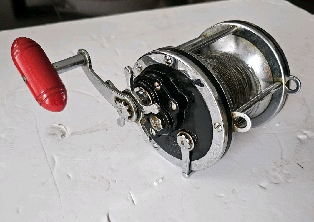 Penn Senator 6/0 Big Game Fishing Reel- Spooled With Wire Line