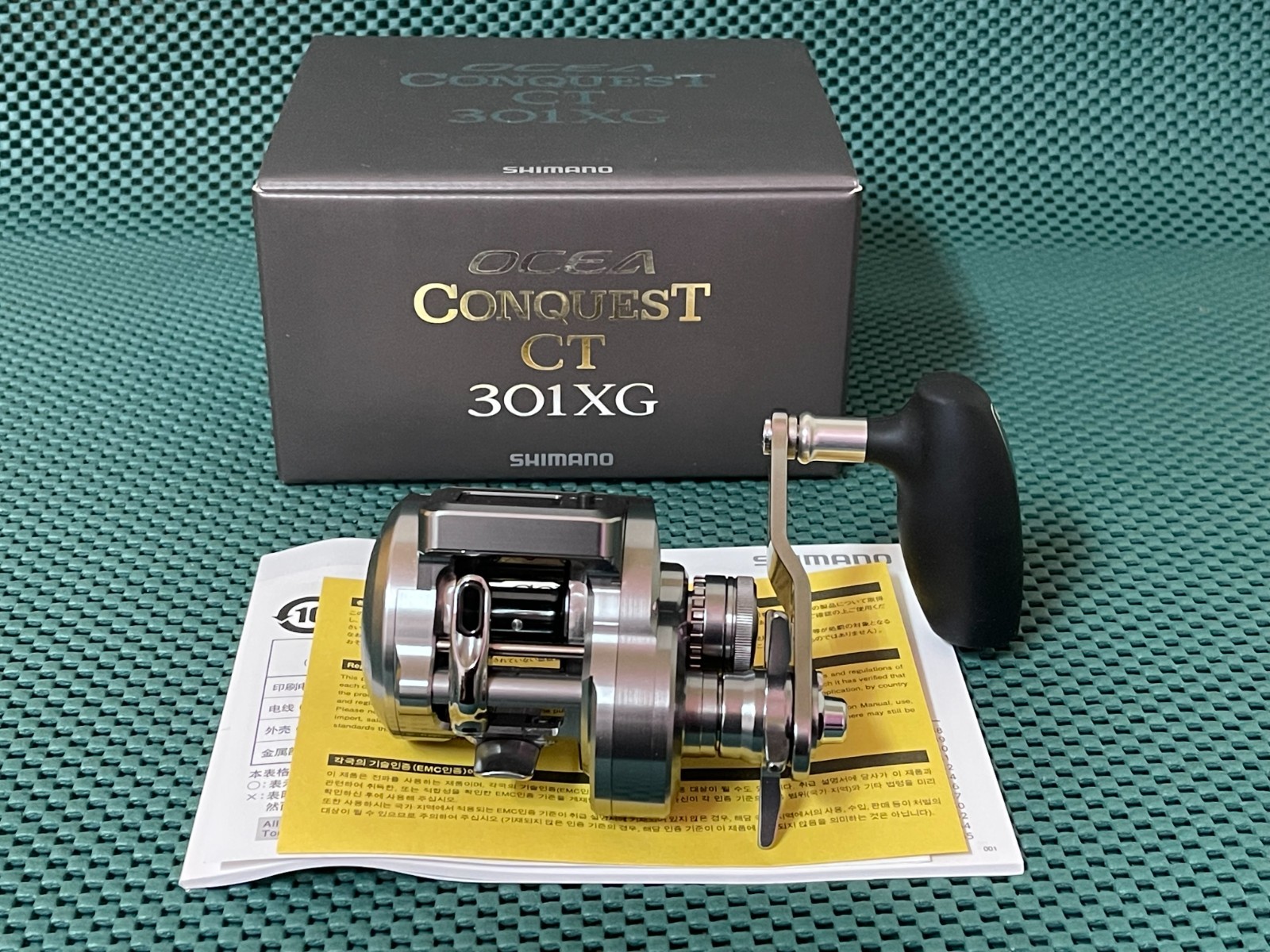 NEW SHIMANO 26 OCEA CONQUEST CT 301 XG Left Handle casting Reel *Fast Delivery*