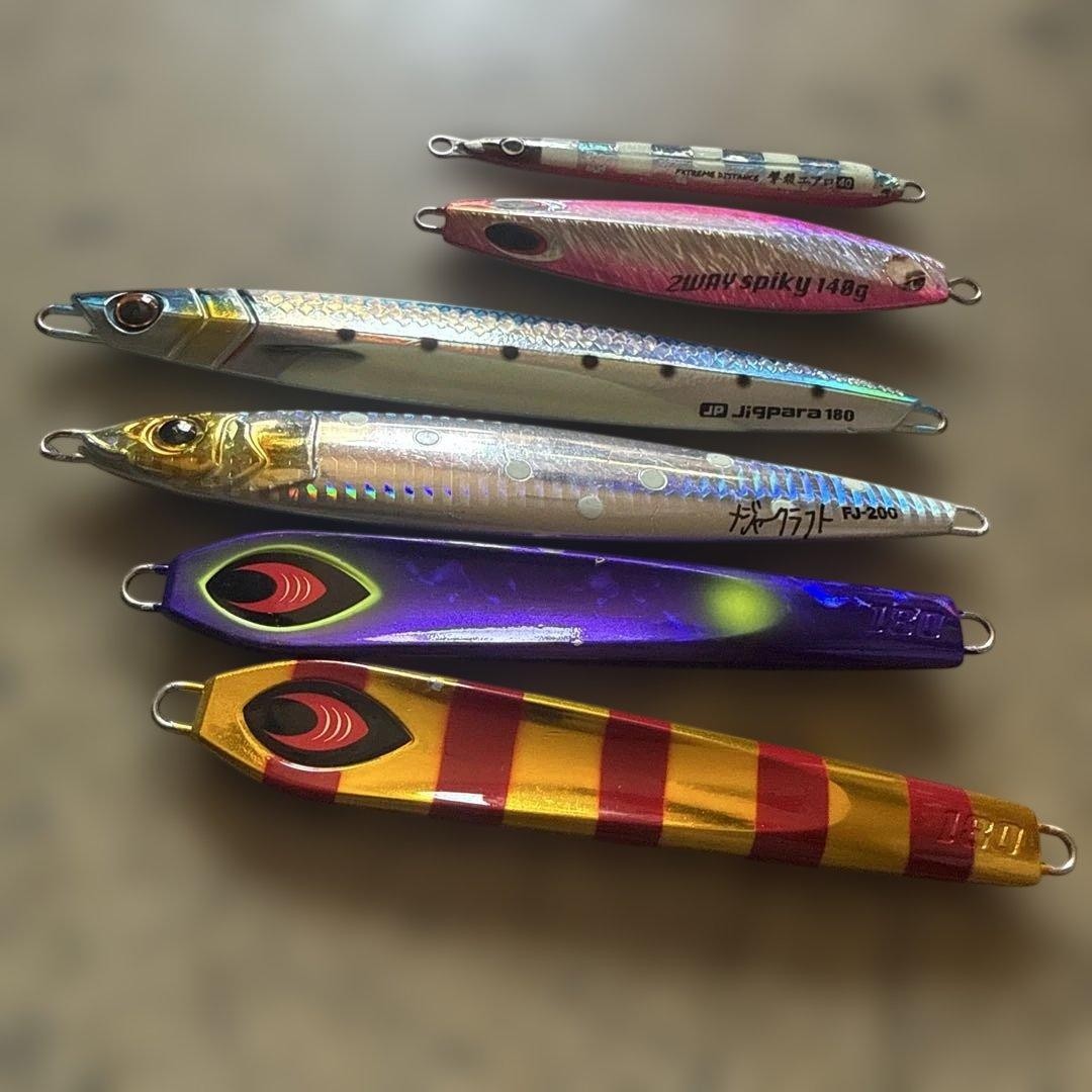Magbite Major Craft FJ-200 Metal Jig 180g Fishing Lure Tackle Equipment Japan