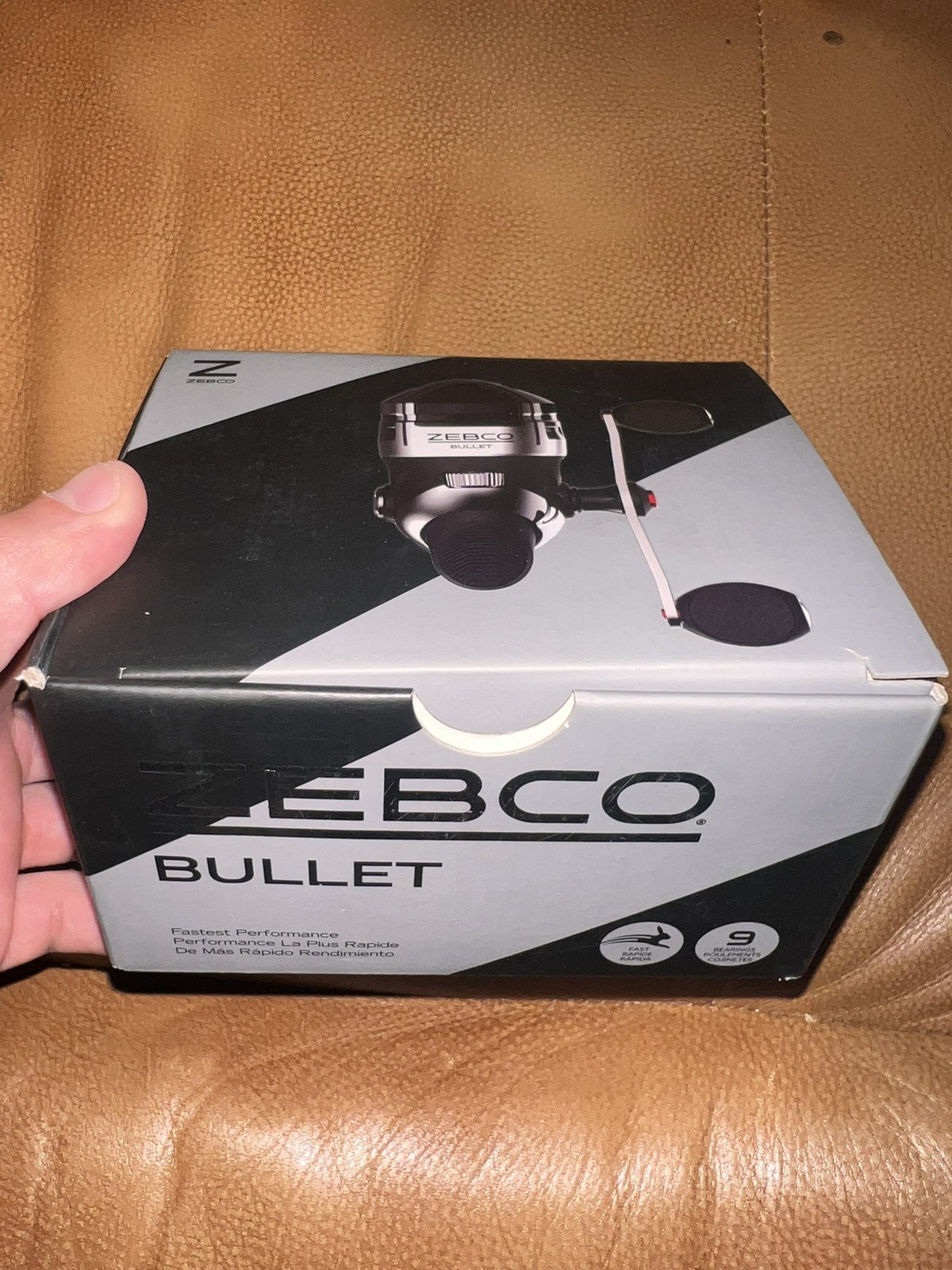 ZEBCO BULLET MG 5.1:1 GEAR RATIO SIZE 30 8+1 BEARING SPINCAST REEL