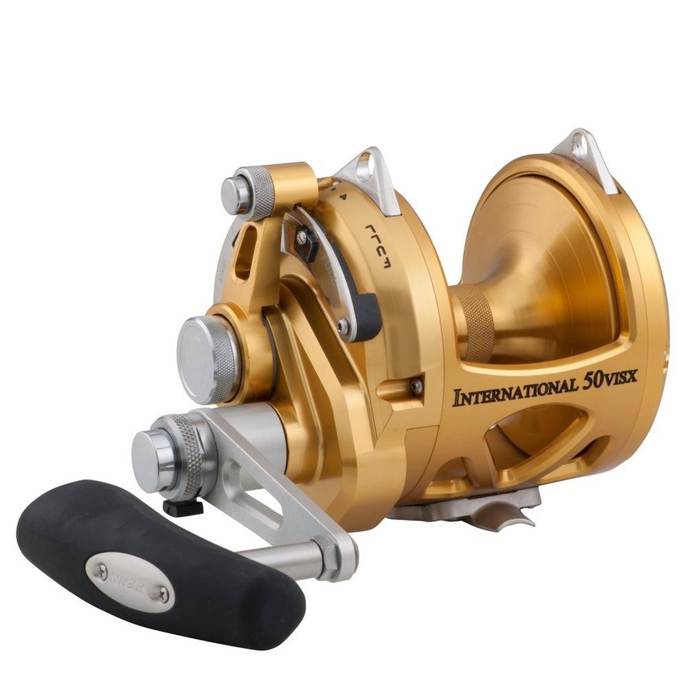 Penn International VISX Lever Drag 2-Speed Conventional Reels | FREE 2-DAY SHIP