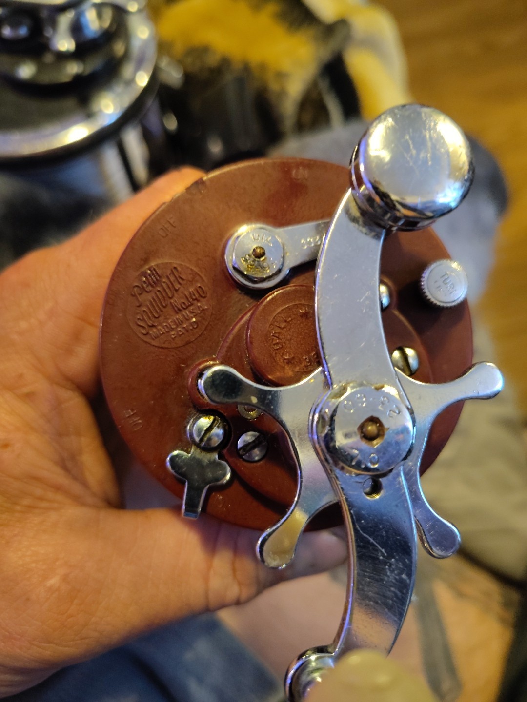 Fishing Reel Vintage PENN SQUIDDER No. 140 Reel Made in USA