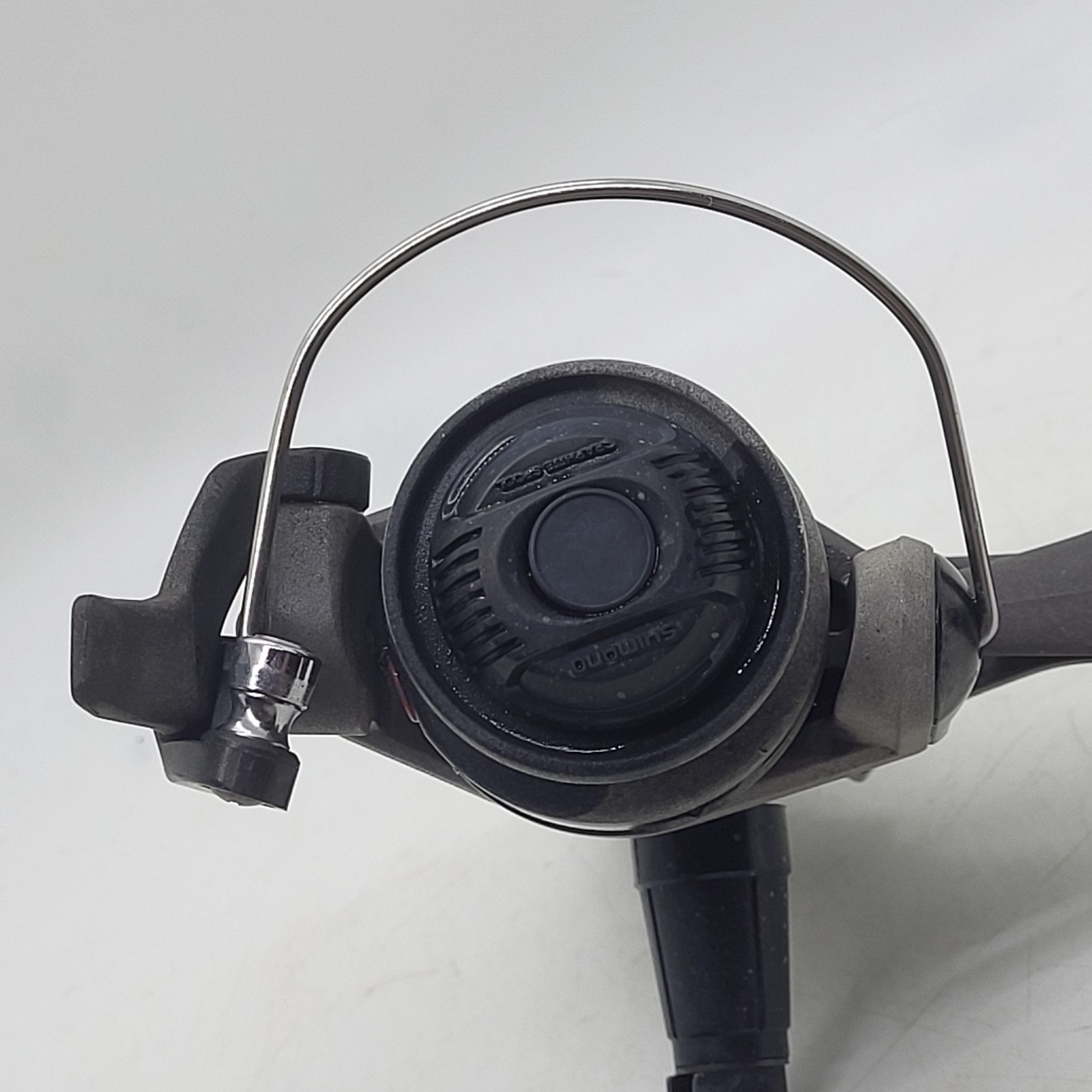 Shimano AX 200Q Graphite Spinning Reel Rear Drag Bio Grip Ball Bearing, VG+ Cond
