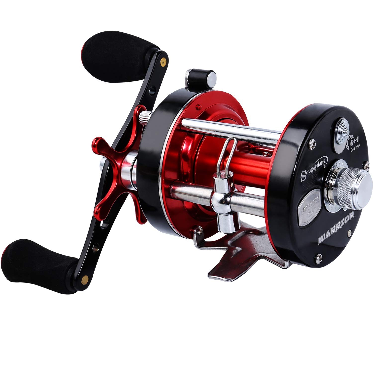 Sougayilang Fishing Reels Round Baitcasting Reel – Conventional Reel –