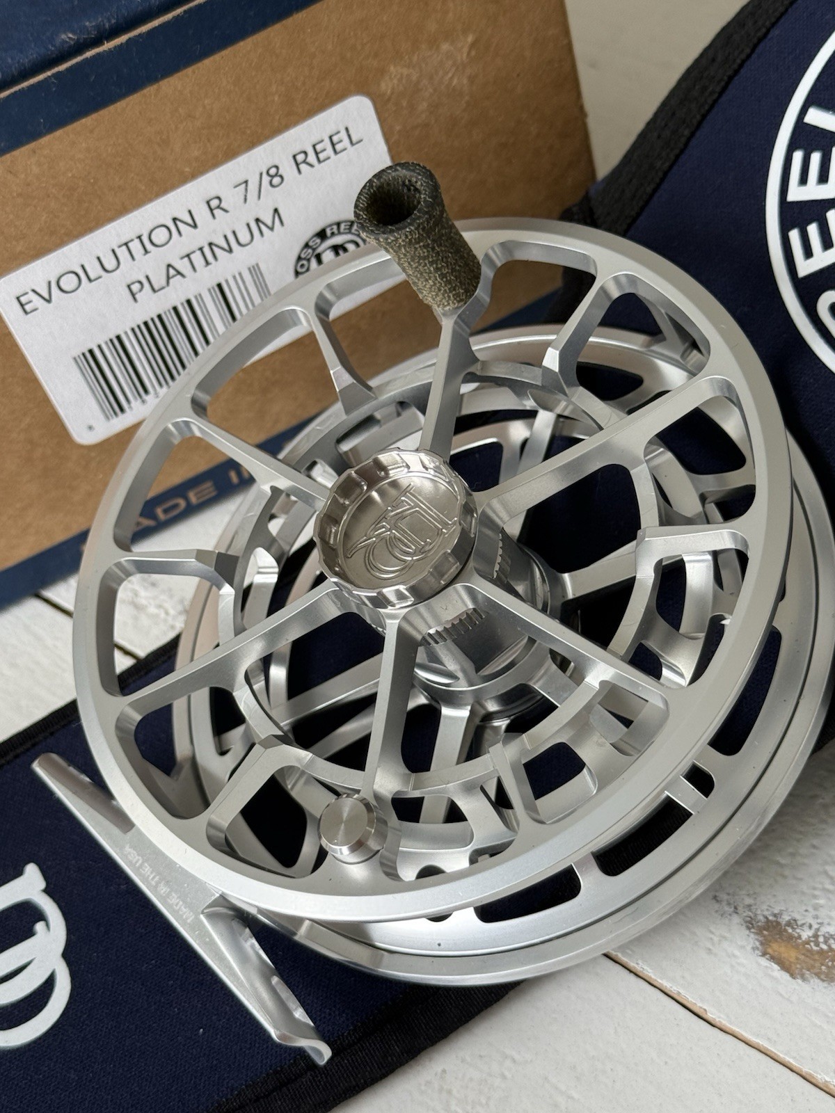 **BEAUTIFUL** ROSS Evolution R 7/8wt Fly Reel! NEW ~LEGENDARY~🔥