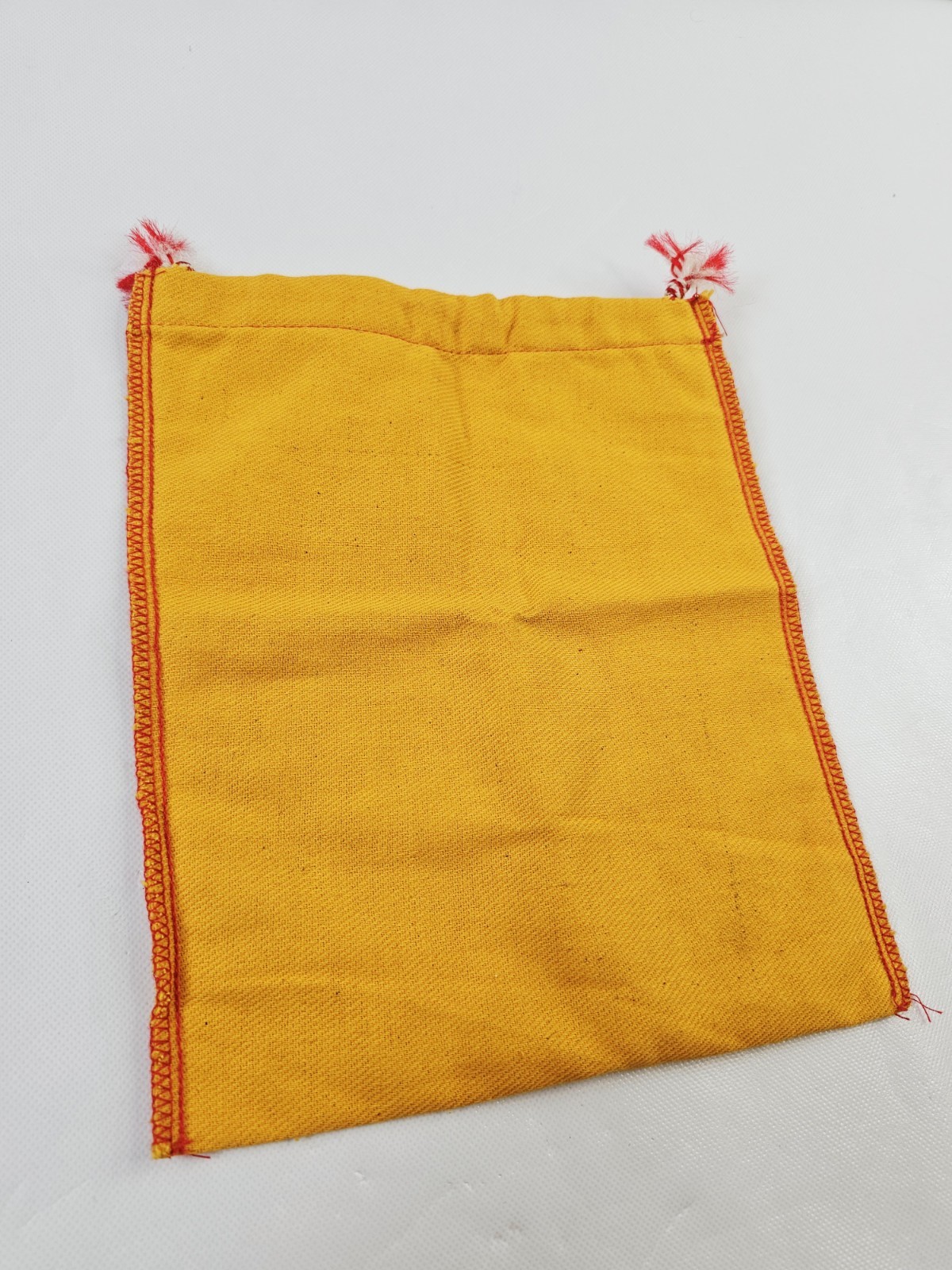 Penn International Reel Bag Cloth Gold OEM Factory Storage Pouch Drawstring Vtg