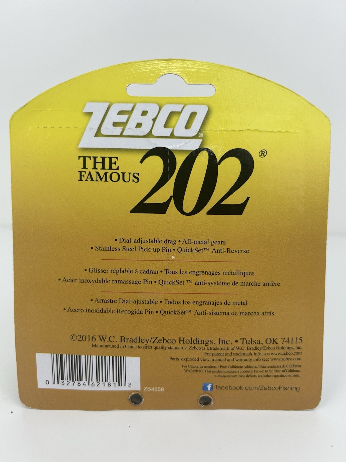 The Famous Zebco 202 Spincast Reel Easy-To-Use 2.8:1 Gear Ratio New!