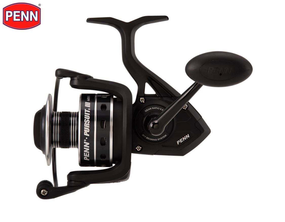 Penn Pursuit III PURIII6000 HT-100 5.6:1 Spinning Reel “New Clam”