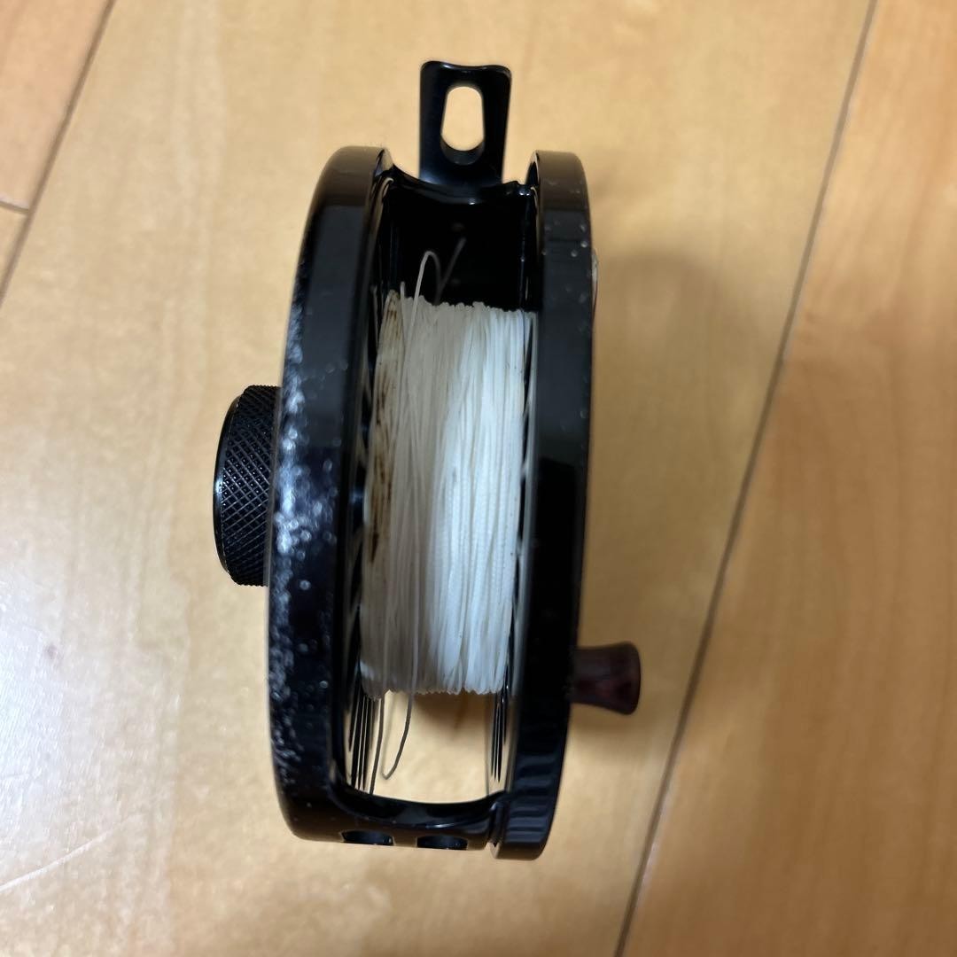 Abel Super 6 Reel Fishing Reel Rotating S1206 W/ Reel Bag Used From Japan
