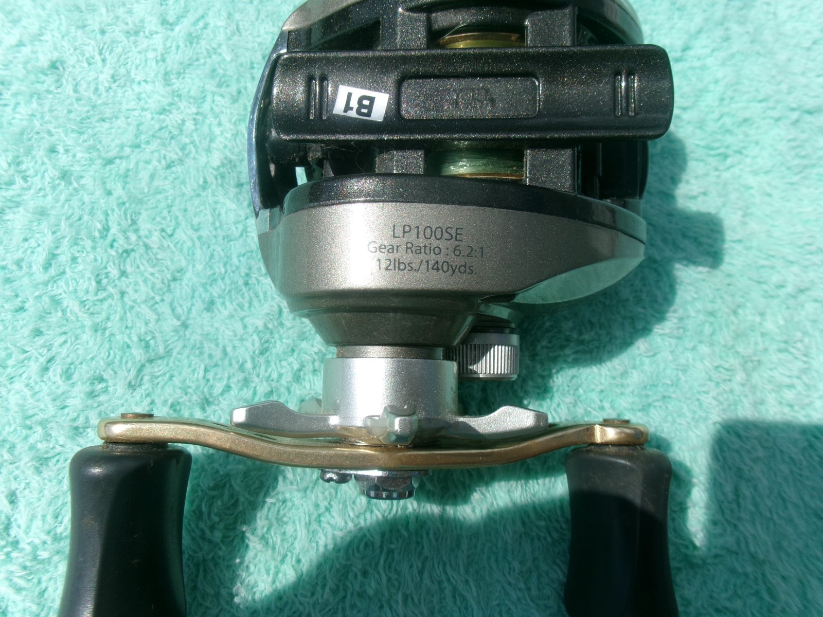 Pinnacle Platinim Plus LP 100 6 Bearings 6.2:1 Gear Ratio Baitcasting Reel