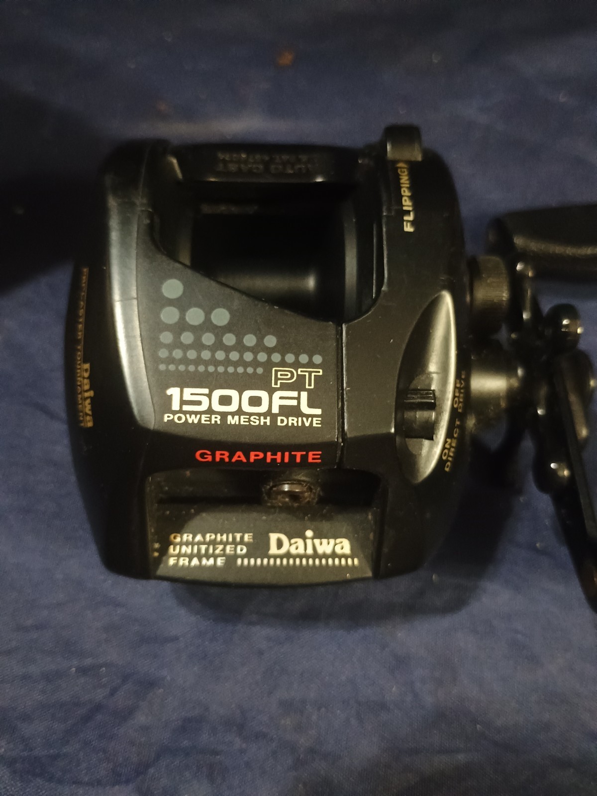 Daiwa PT 1500FL ProCaster Tournament Baitcasting Fishing Reel Left Handed, W/Box