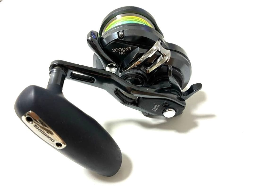 Shimano Ocea Jigger F Custom 2000NRHG Fishing Reel With Spare Spool