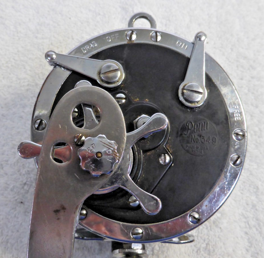 Vintage PENN Master Mariner 349 Vintage Conventional Reel Made in USA