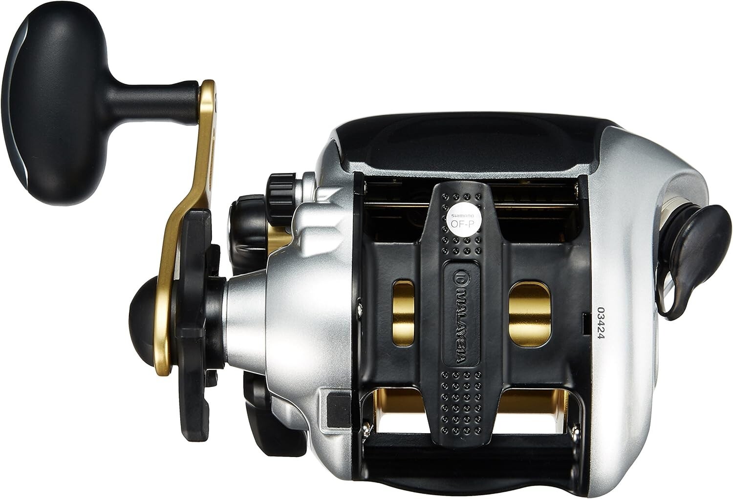 Shimano 15 Premio 3000 Electric Reel Right Handle Black Big Game Fishing w/Cable