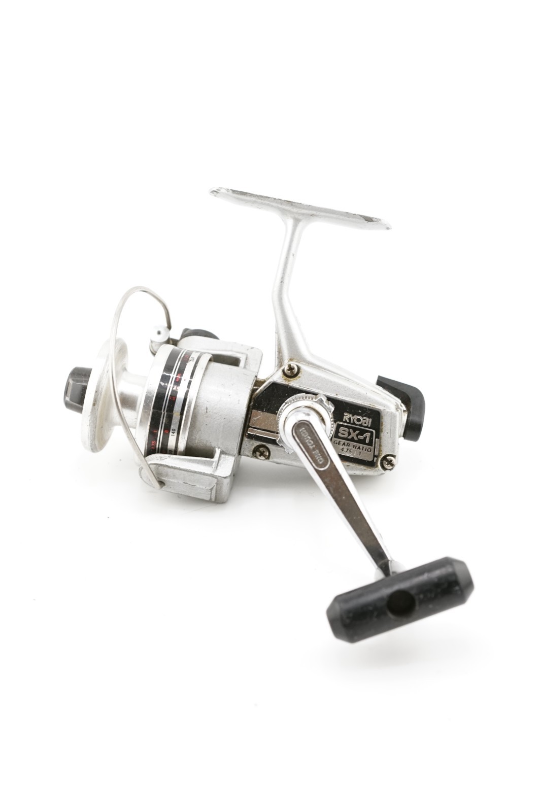 RYOBI SX-1 FISHING REEL CASTING BAIT ONE TOUCH SILVER VINTAGE MADE IN JAPAN