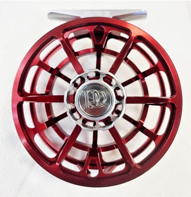 NEW 2025 ROSS EVOLUTION LTX 5/6 WEIGHT FLY REEL IN CRIMSON RED COLOR