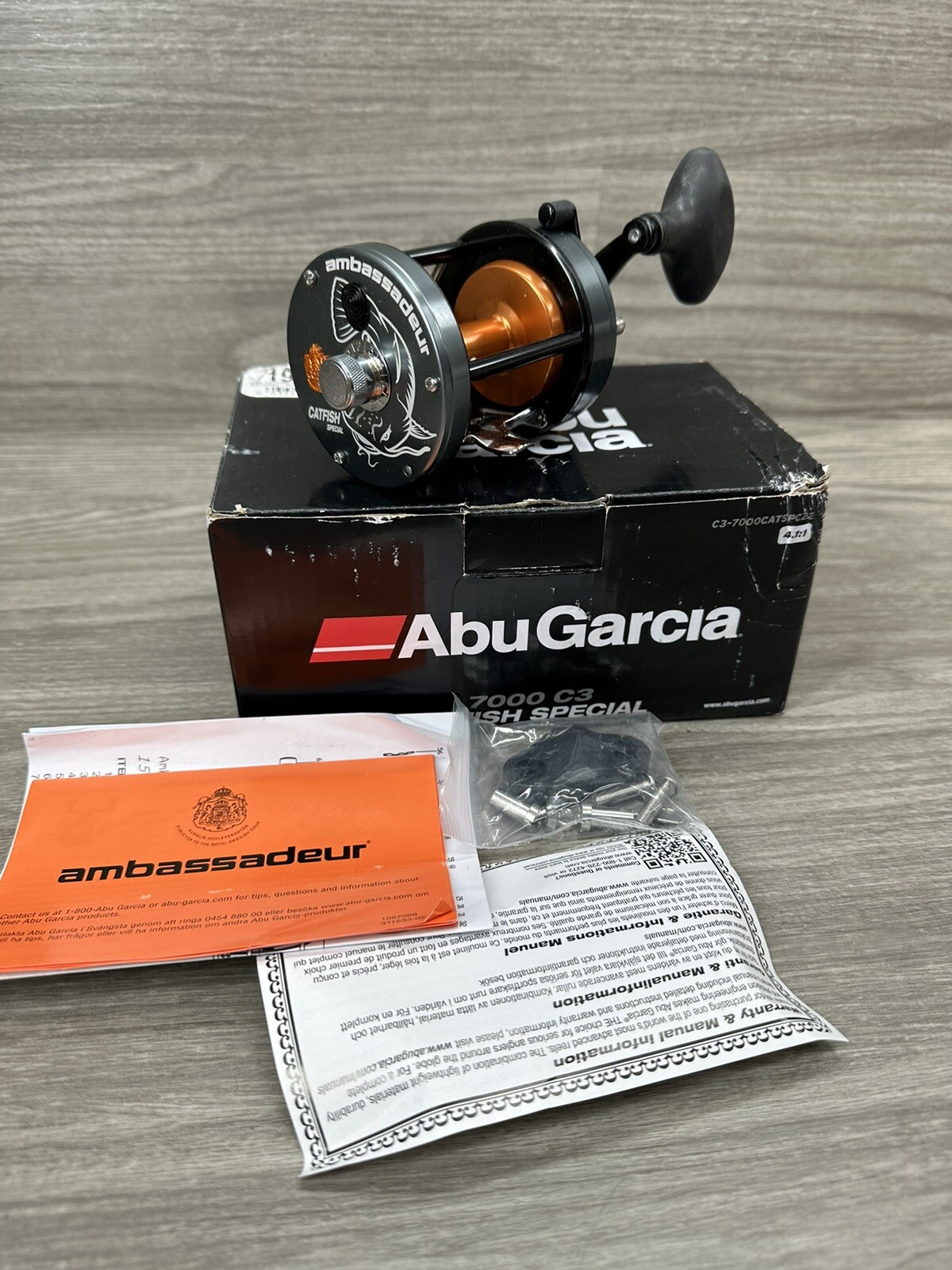 Abu Garcia C3-7000CATSPC22 Catfish Special Baitcast Reel