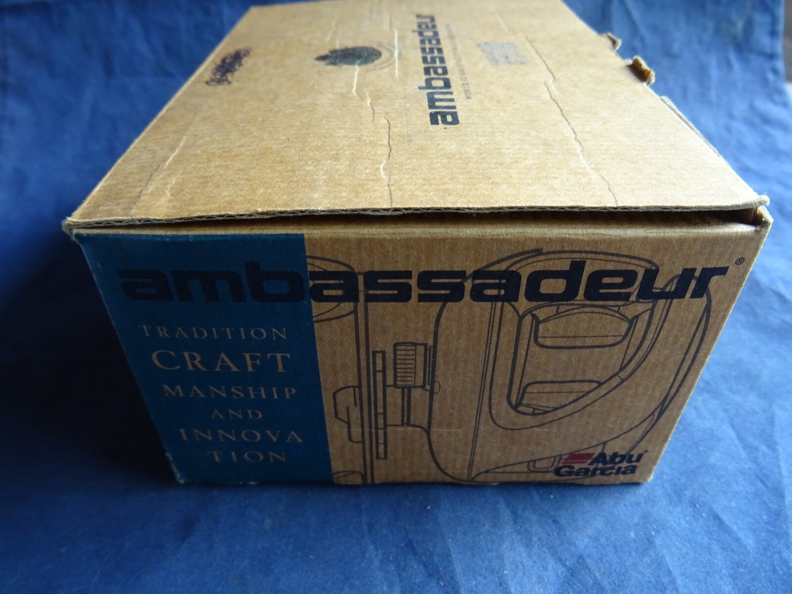 A SUPERB UNUSED BOXED ABU GARCIA AMBASSADEUR S6600CL MULTIPLIER REEL