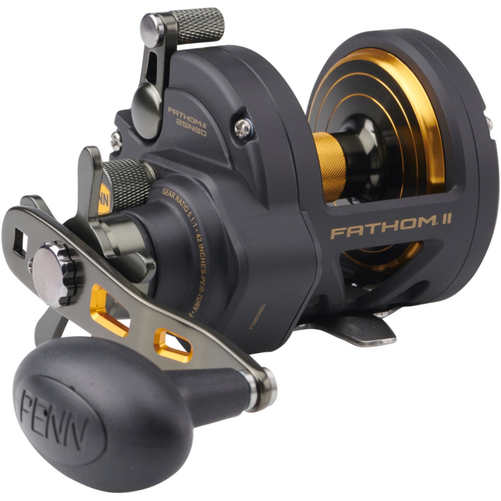 Penn Fathom II 25N Multiplier Reel Star Drag Right Hand