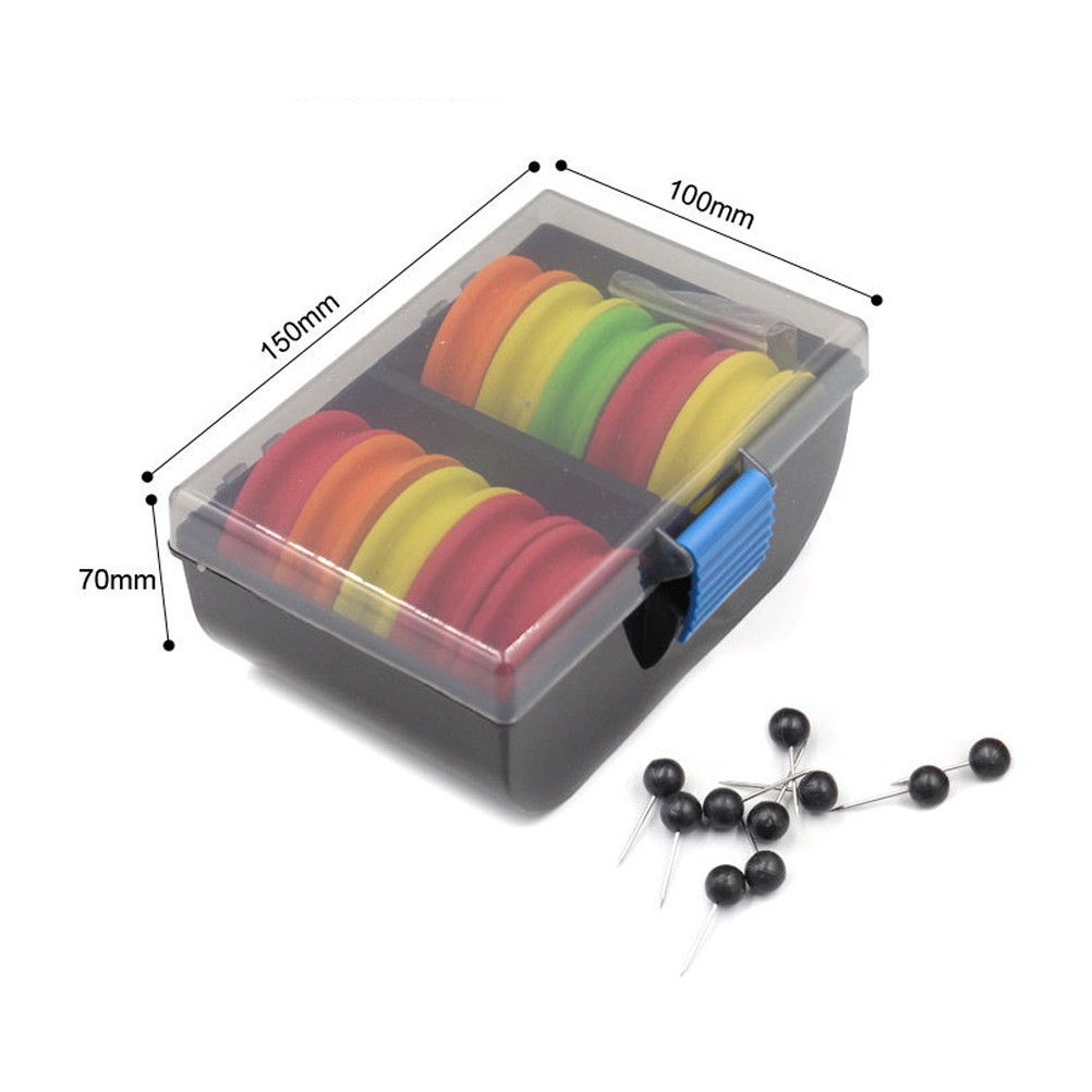 10Pcs Assorted Color Durable Fishing Line Reel Organizers with Plastic Build
