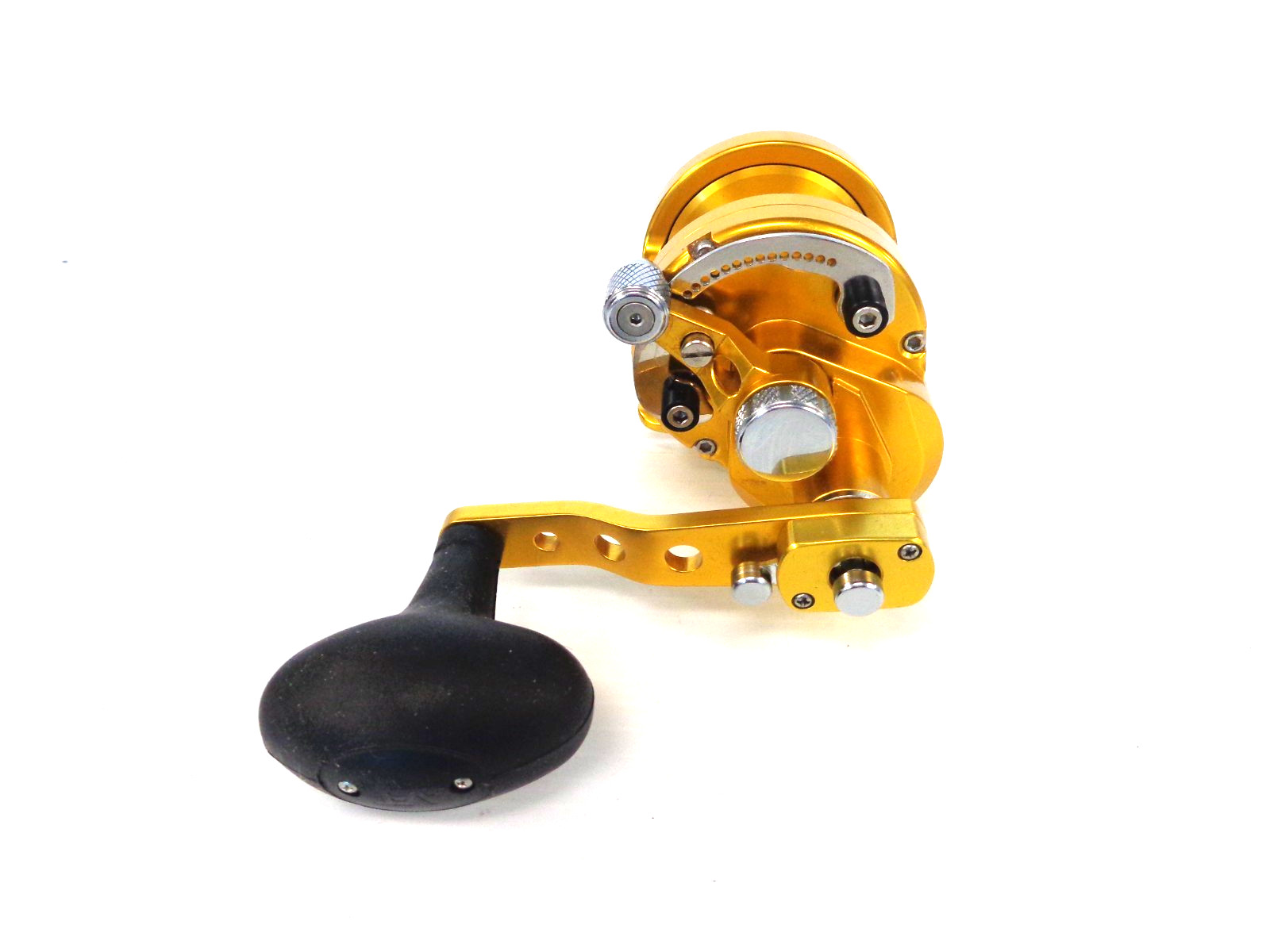 Avet SXJ6/4 MC RAPTOR Two-Speed Lever Drag Reel – GOLD – Right Handed