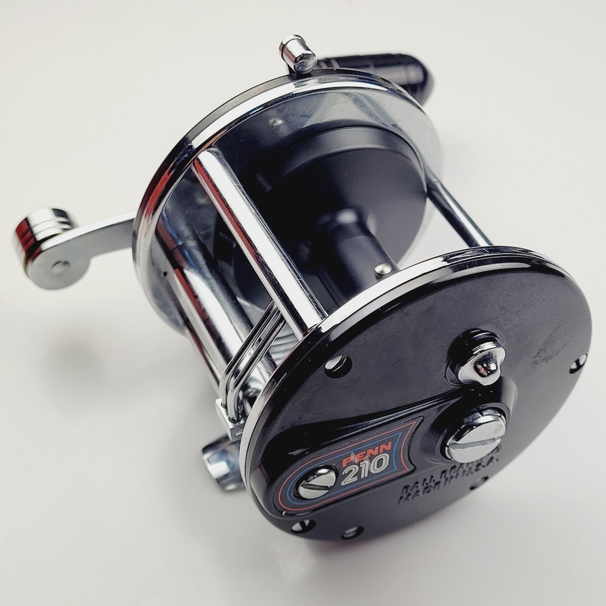Penn 210L Reel -High Speed Boxed Ball Bearing Levelwind Black NIB NOS New in Box