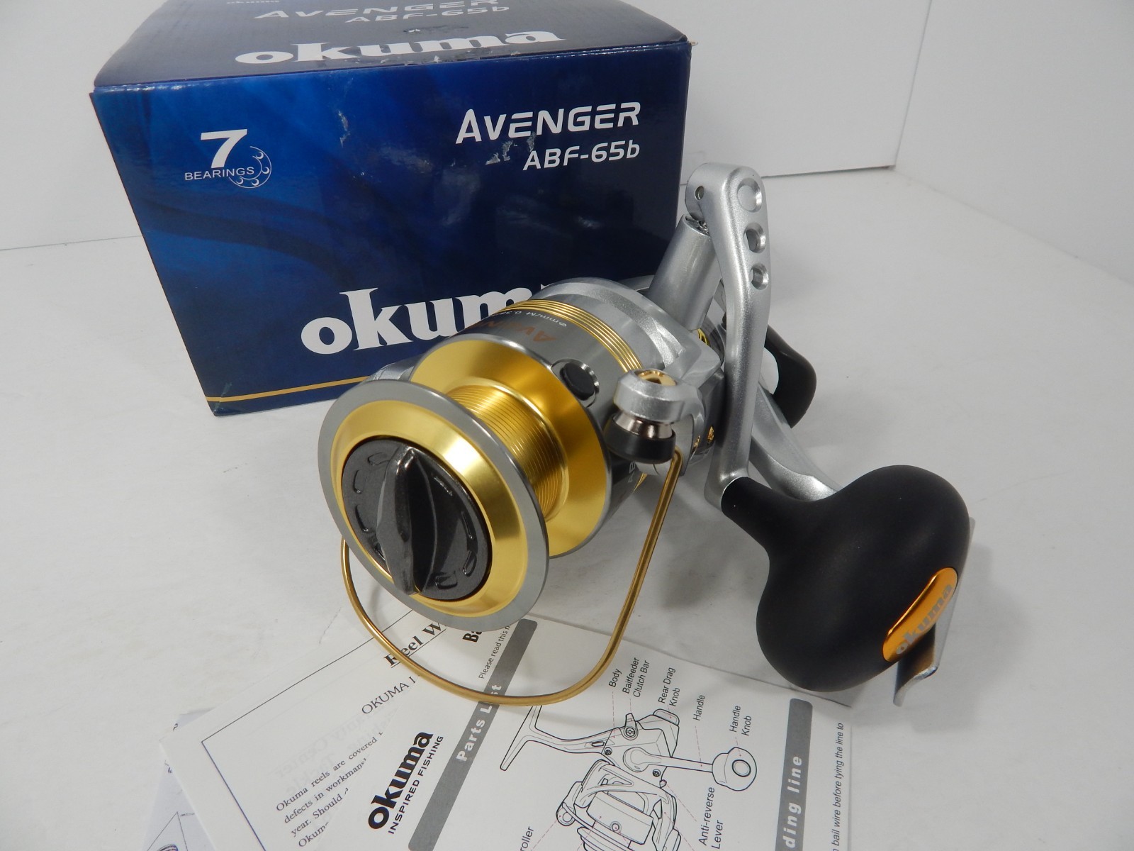 OKUMA AVENGER ABF-65b ,Saltwater Spinning Reel