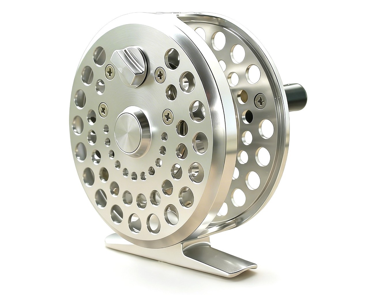 Silver 2 7/8″ Click & Pawl FLY Reel – 2wt to 4wt Size ALUMINUM FLY FISHING REEL